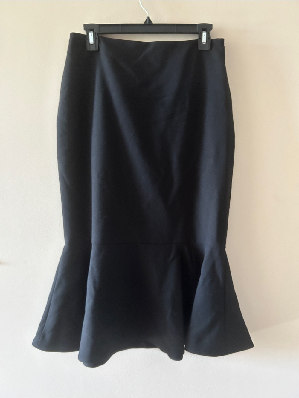 Cinq a Sept Black Flared Hem Women's Skirt